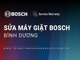 Sửa máy giặt Bosch tại Bình Dương | Uy tín, Chất lượng tuyệt đối