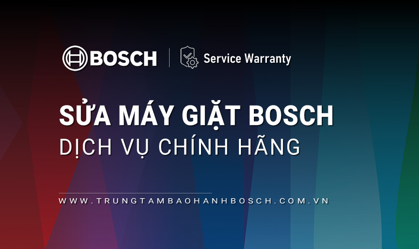 Sửa máy giặt Bosch